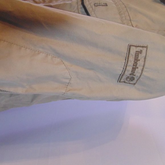 Timberlan Khaki full zip mid lenght jacket medium. - Picture 3 of 8